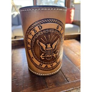 United States Air Force Leather Mug by Elandah Leather‎